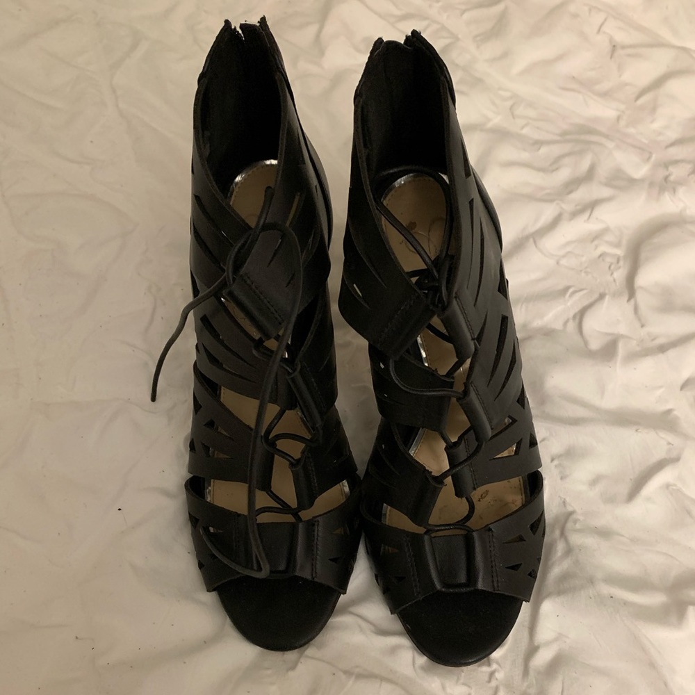 Jessica Simpson Black Heels